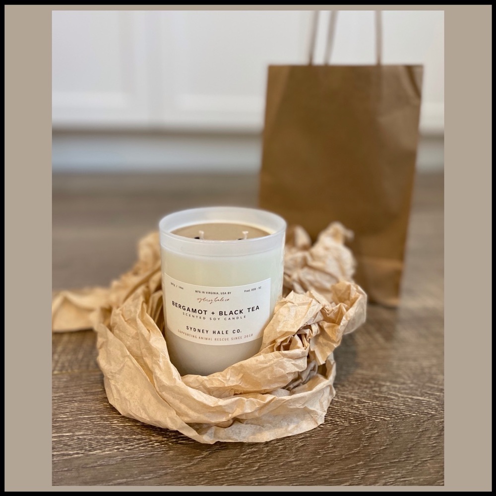 🤪SALE Bergamot & Black Tea Soy Candle - New